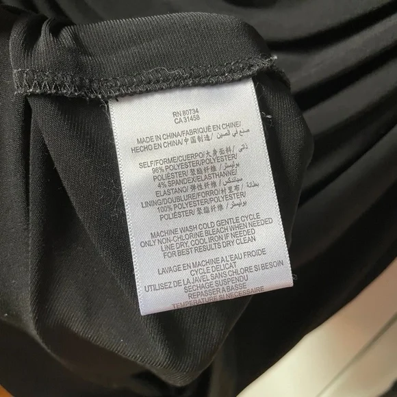 BCBGeneration Black Mini Dress Sexy LBD | Women's Size S - Picture 5 of 8